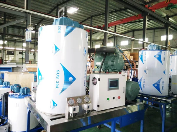 Marine Flake Ice Making Machine Using Seawater 8tons/Day