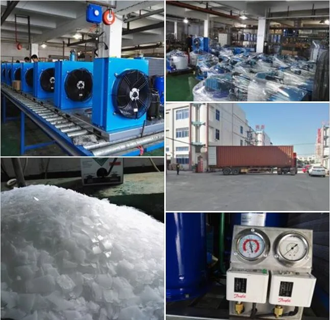 Lier Quick Ice Production, Environmental Protection, Energy Saving, Long Warranty, Intelligent Flake Ice Machine (300kg/24h-60t/24h)