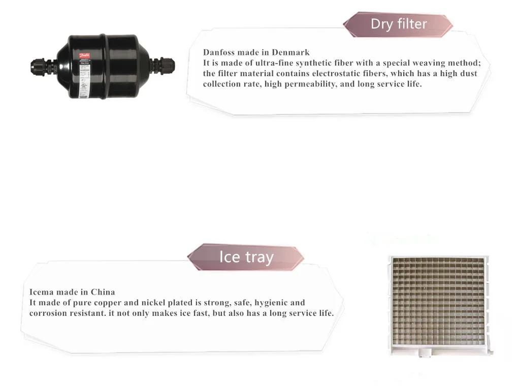 Ice Maker Machine 5tons Ice Cube Making Machine with Packing System for Drinking Shops and Bars