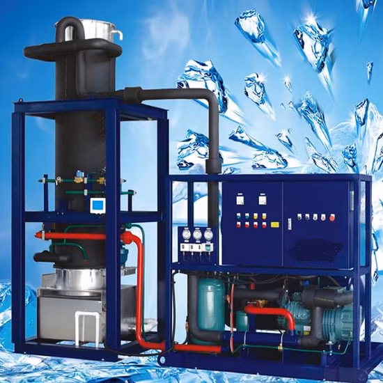 中国最高品質 Thermojinn ホット販売チューブ/キューブ/フレーク製氷商業産業機械工場製造チューブ製氷機