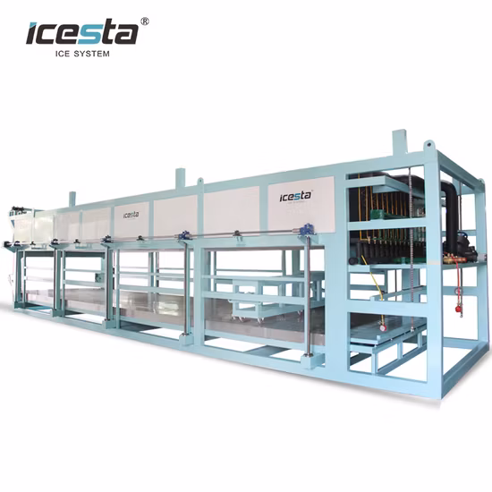クラッシャー付き20トン産業商業アイスブロック製造機価格
